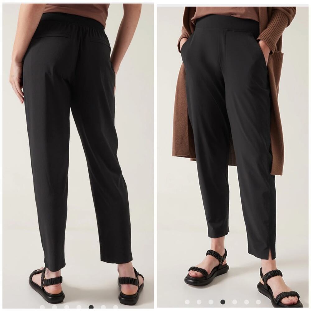 Athleta Brooklyn joggers pants black 10